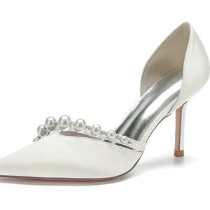Ivory and Pearl bridal heels
